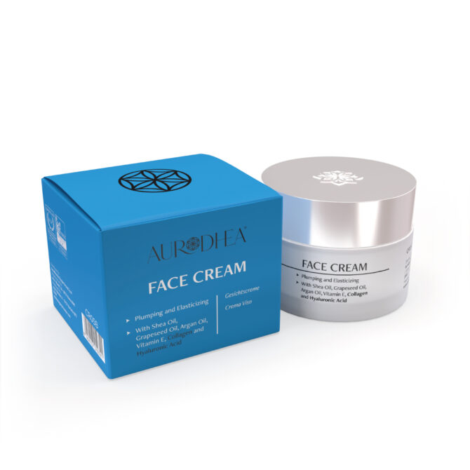 Face Cream with Collagen and Hyaluronic Acid